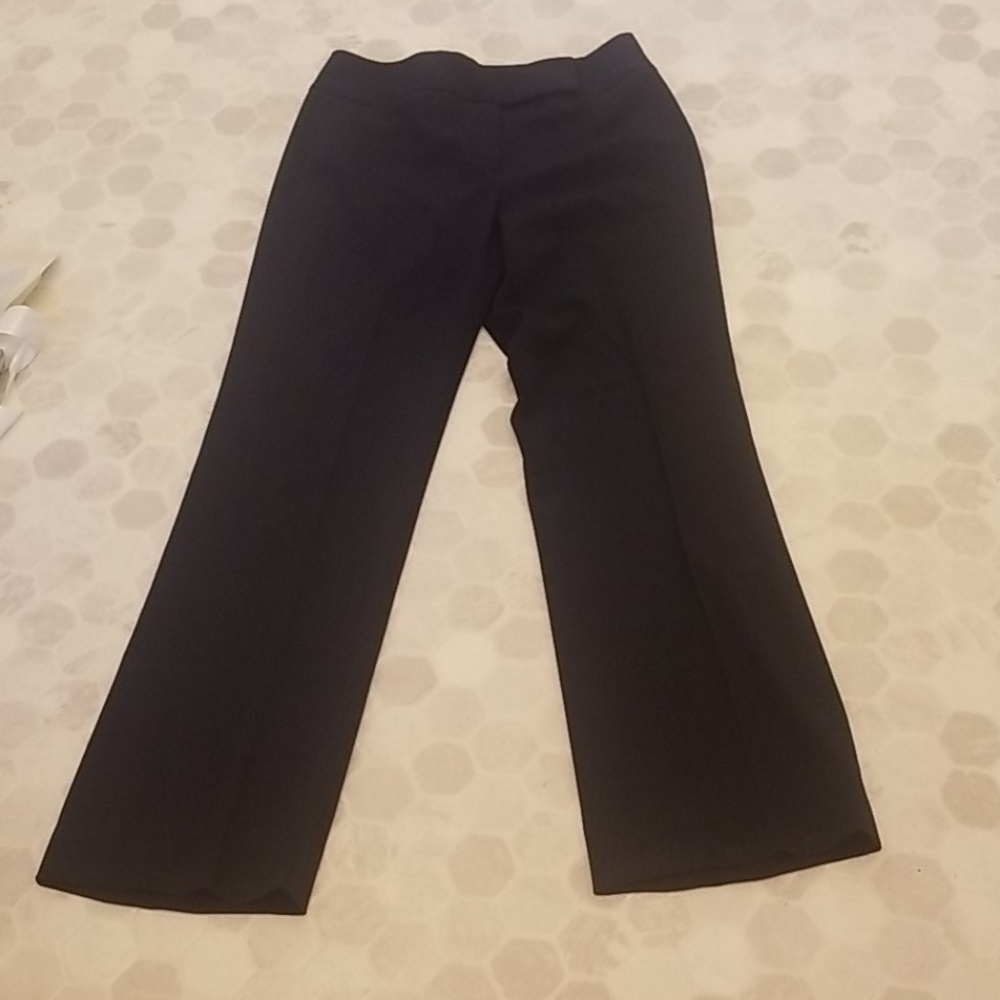 TAHARI dark navy trousers